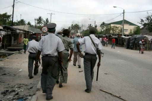 Patrouille de police à Beira au Mozambique le 16 novembre 2013 | AFP/Archives | MARIA CELESTE MAC'ARTHUR