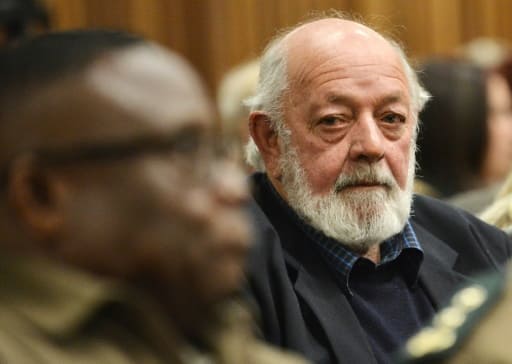 Barry Steenkamp, le père de Reeva, au tribunal de Pretoria le 13 juin 2016 | POOL/AFP | Phill Magakoe