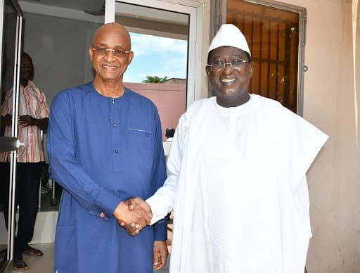 SOUMAÏLA CISSÉ et Cellou Dalein Diallo