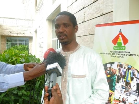 Ministre de la Jeunesse et Emploi des Jeunes, M. Mouctar Diallo