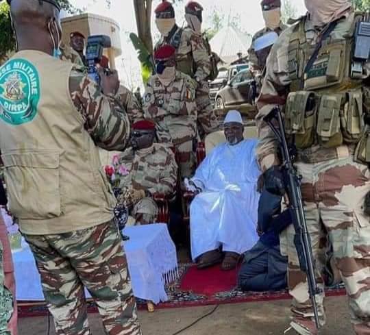 Le colonel Mamadi Doumbouya