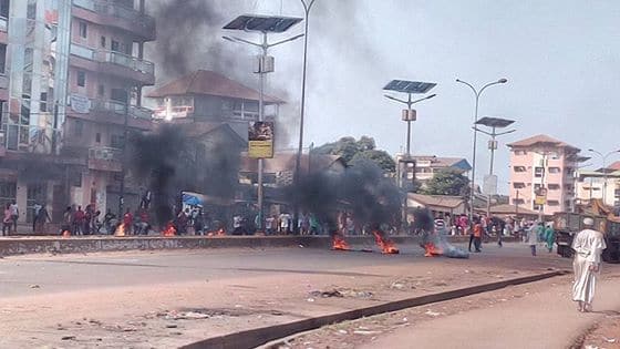 Manifestation à koloma