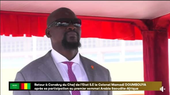 Mamadi Doumbouya retour voyage en Arabie Saoudite