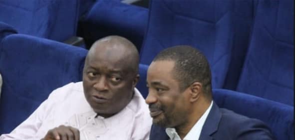 Le général Ibrahima Baldé et Tibou Camara