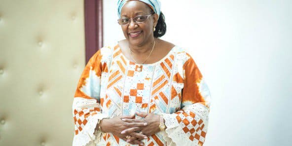 Kanny Diallo La Ministre du Plan et de la Coopération Internationale