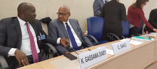 Le Conseil des droits de l'homme a examiné les situations des droits de l'homme en Guinée en présence des ministres de la justice et de la Citoyenneté.