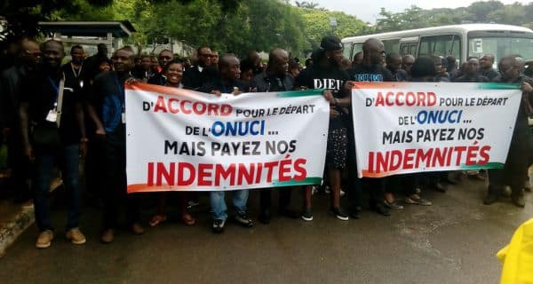 Bouaké- fermeture de l'accès du QG de l'ONUCI