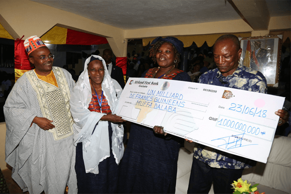 Micro-finance Le Président Alpha Condé inaugure la MUFFA de Dalaba