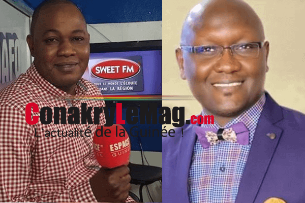 Aboubacar Diallo et Mohamed Mara Espace FM GG