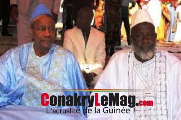 Elhadj Saliou Camara et le Président Alpha Condé