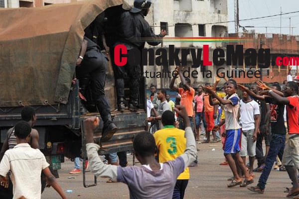 Manifestation à Conakry