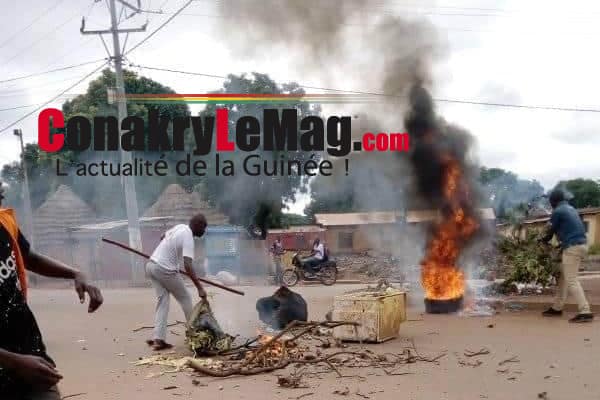 Manifestation à Kankan