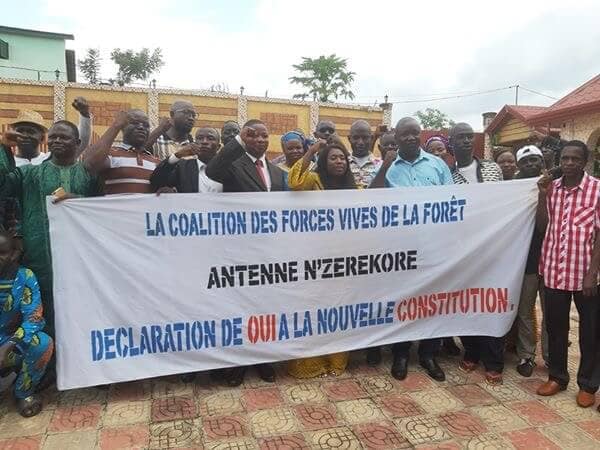 Nzérékoré : Domani Doré preside la naissance d'une coalition de jeunes pour la nouvelle constitution 1 E3C8D920 D30E 4031 B402 C0E14A4DF8BA