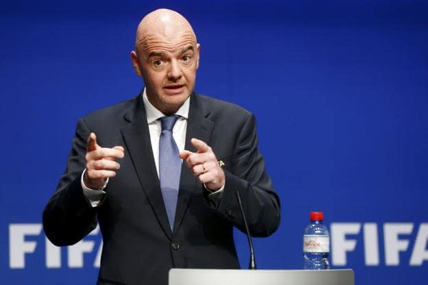 Gianni Infantino a donné plus de détails sur le Mondial à 48. (Reuters)