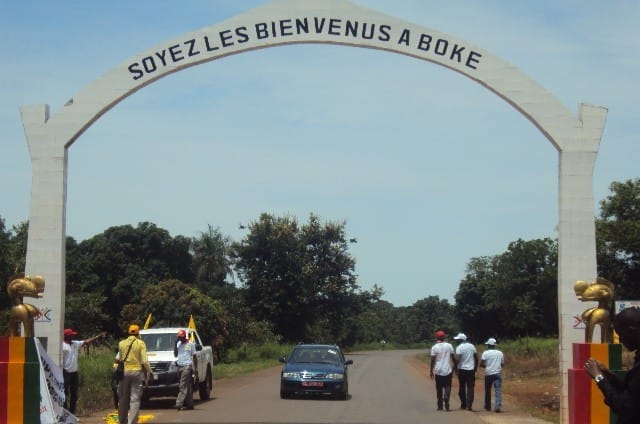 Ville de BOKE Guinée