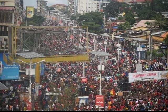 Manif FNDC en Guinée