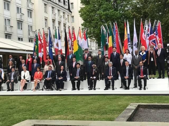 Conférence des Ministres du Travail du G20 à Bad Neuenahr en Allemage