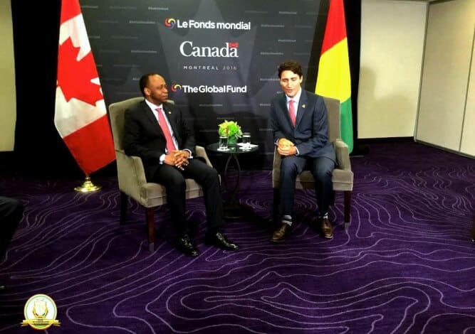 Le Premier ministre, Mamady Youla, a rencontré son homologue canadien Justin Trudeau 1 image 14