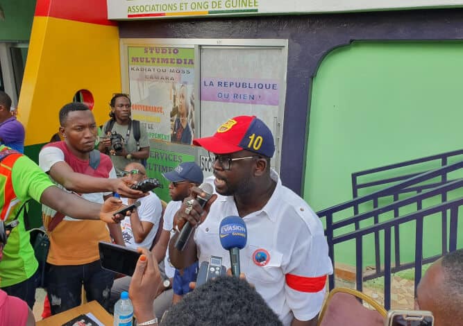 Le Mouvement #AMOULANFE a appris avec déception la déclaration du président de la République, Alpha Condé, lors du conseil des ministres du 27 juin 2019 1 Lansana Diawara, coordinateur de la MAOG et des Brassards rouges