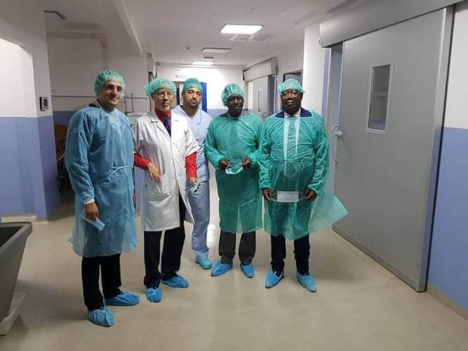Visite des cliniques internationales de Casablanca et de Marrakech au Royaume du Maroc par les Directeurs Généraux de l'INAMO et de la CNPSAE.