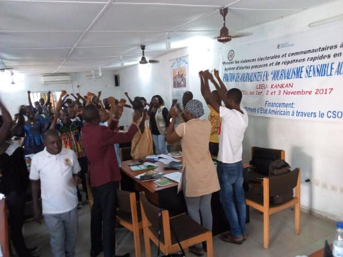 Prévenir les violences électorales et communautaires à travers un système d'alertes précoces et de réponses rapides en Guinée