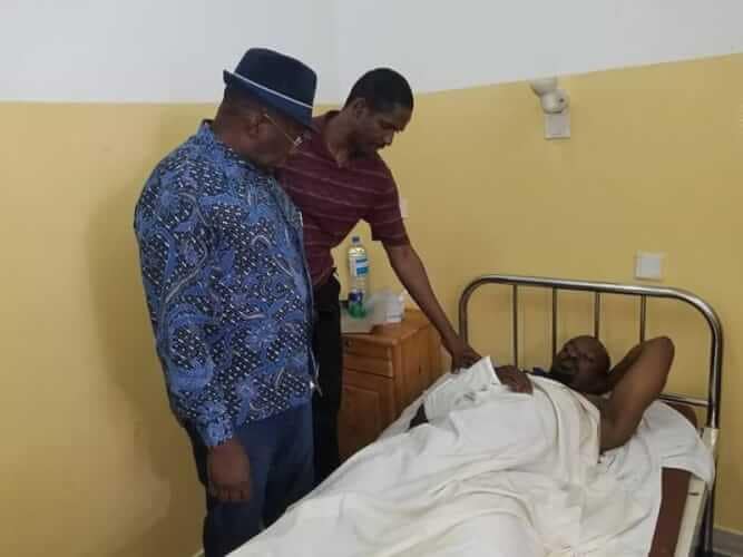 Kassory en visite à l'hopital chinoguinéenne