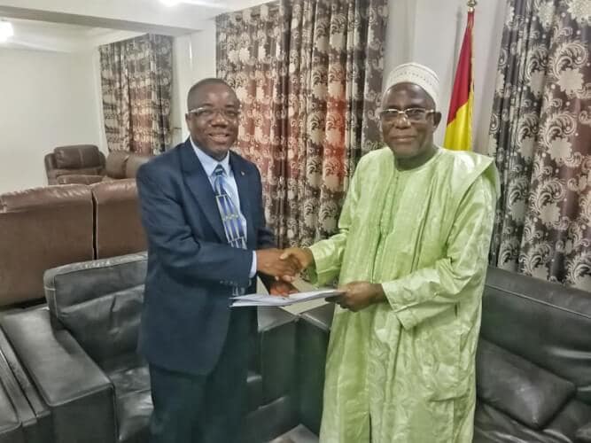 Garde des Sceaux de Guinée, Monsieur Mohamed Lamine Fofana
