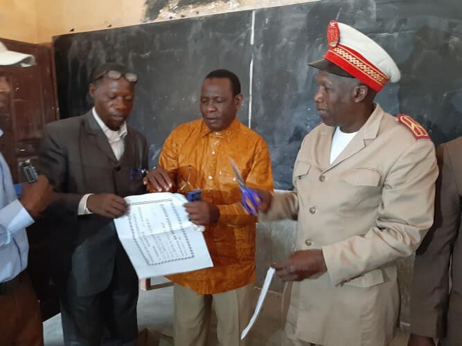 le Préfet N'Zérékoré El hadj Sory Sanoh.