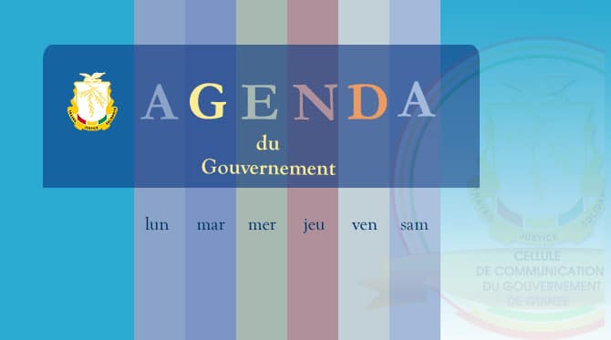 Agenda du gouvernement