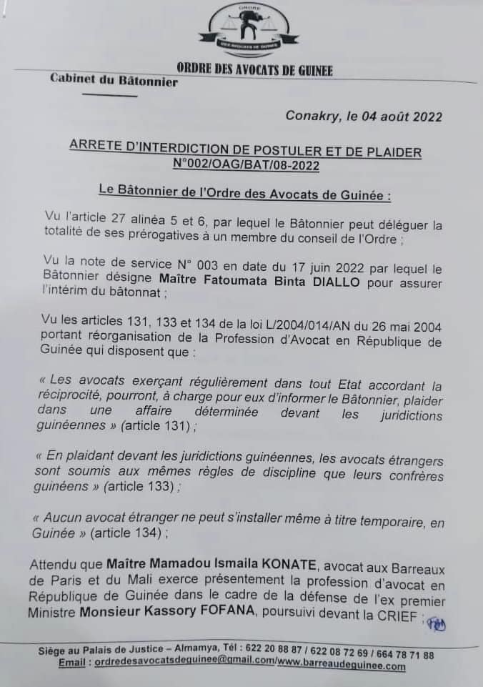 6 Me Mamadou Ismaila Konate avocat au Barreau du Mali