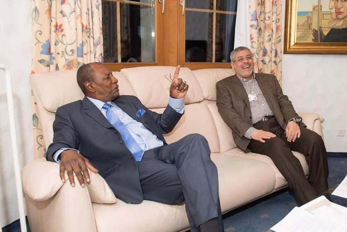 Le Président Alpha Condé à Davos