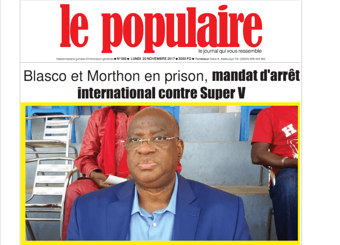 Le Populaire n°589 du 20 novembre 2017 Edition nationale et internationale
