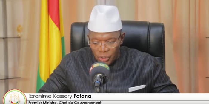 Le PM Kassory Fofana