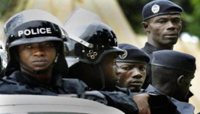 Policier guinéens