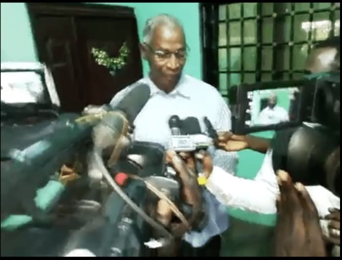 L'intervention du 1er vice président de l'UFDG Bah Oury a la célébration de la 10em Année de la libération de la presse Guinéenne.