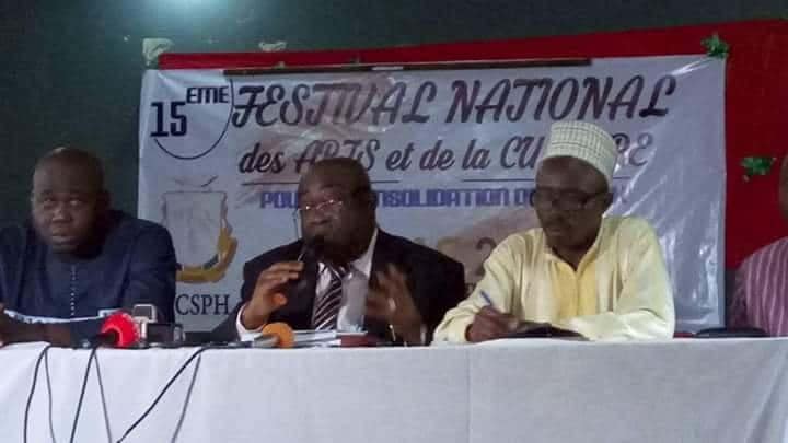 Le Secrétaire général Fodeba Isto Keira du ministère de la Culture, des Sports et du Patrimoine Historique
