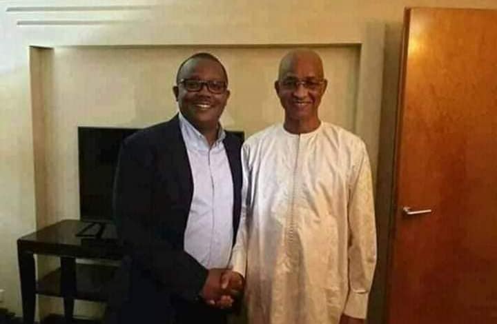 URGENT/CORONAVIRUS: ALPHA CONDÉ REFUSE L'ATTERRISSAGE DE L'AVION DE EMBALO OUMAROU SISSOKO À CONAKRY 1 Cellou Dalein et Umaro cissoco Embalo