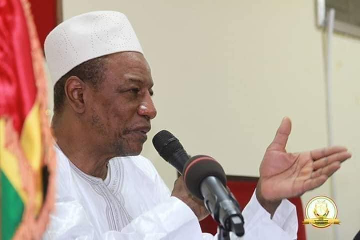 Alpha Condé Président de la Guinée