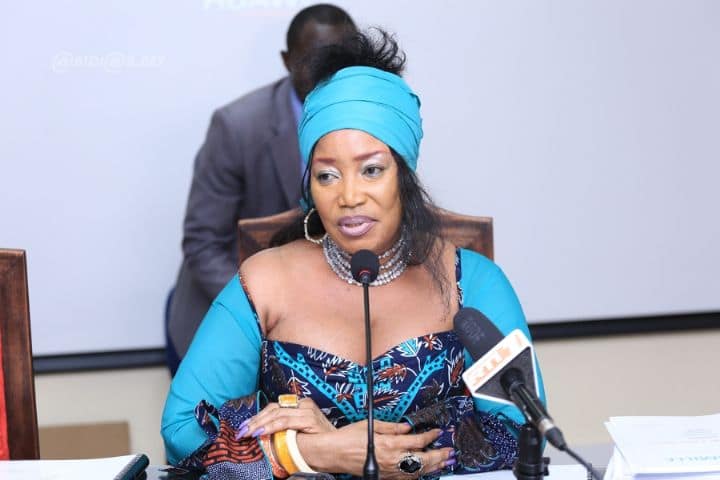 L`actrice et réalisatrice ivoirienne, Loukou Akissi Delphine dit "Akissi Delta"