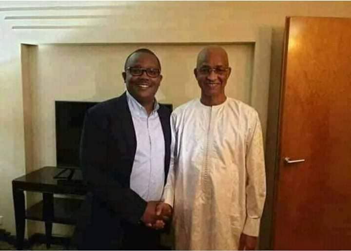 Cellou Dalein et Umaro cissoco Embalo