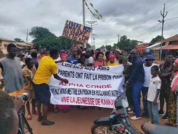 Manifestation à kankan