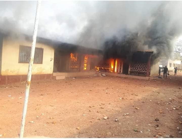 incendies en Guinée