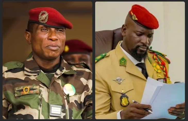 Dadis Camara et Mamadi Doumbouya