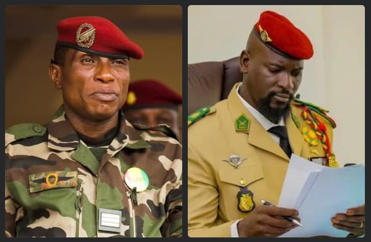 Dadis Camara et Mamadi Doumbouya