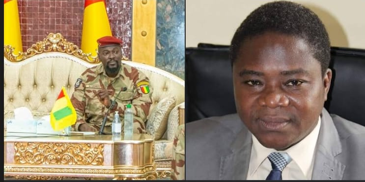 Abou Maco et le Général Doumouya