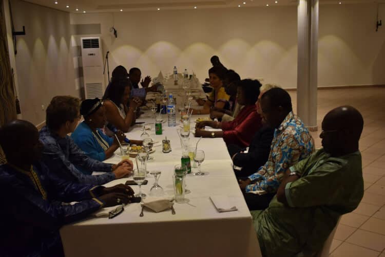 Diner d'Au revoir de l'Equipe Pays pour le Départ de la Directrice de l'ONUSIDA