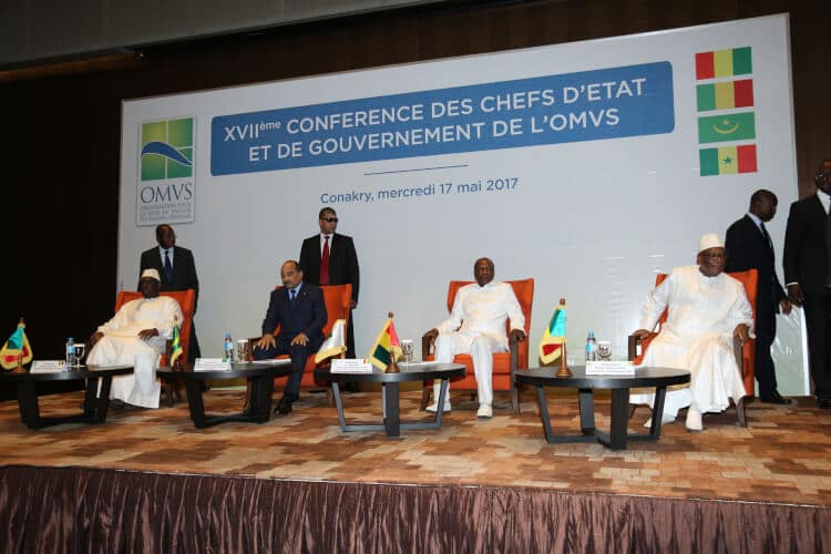 chefs de l'états de l'OMVS