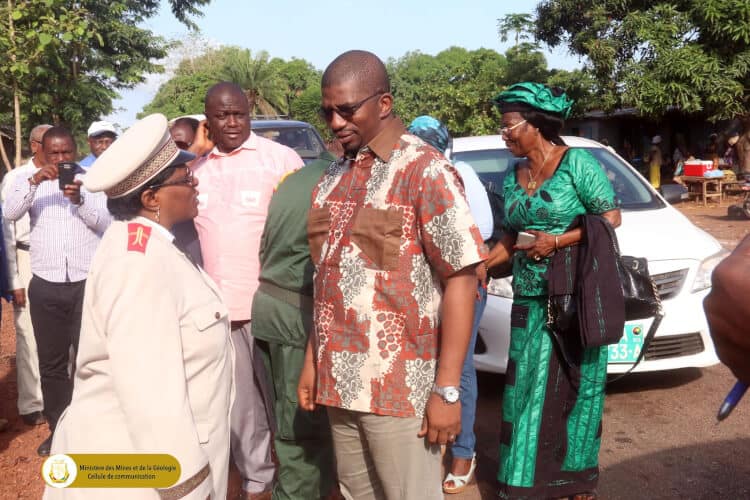 le ministre M. Abdoulaye Magassouba