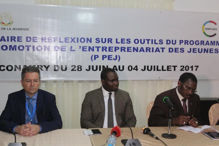 TRAVAUX DU SEMINAIRE DE REFLEXION SUR LES OUTILS DU PROGRAMME DE PROMOTION DE L’ENTREPRENEURIAT DES JEUNES
