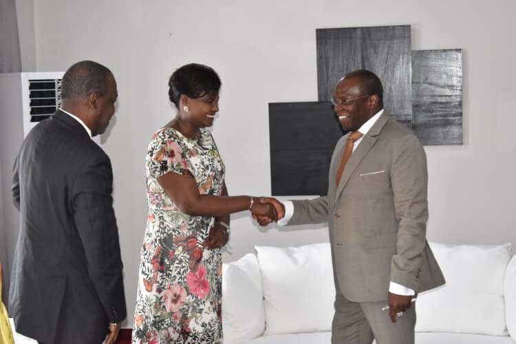 Le Système des Nations Unies rend une visite de courtoisie au Premier Ministre Dr Ibrahima Kassory Fofana